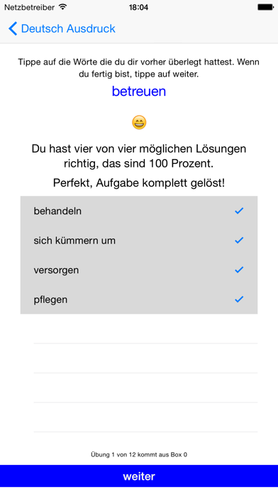 How to cancel & delete Deutsch Trainer Ausdruck from iphone & ipad 3