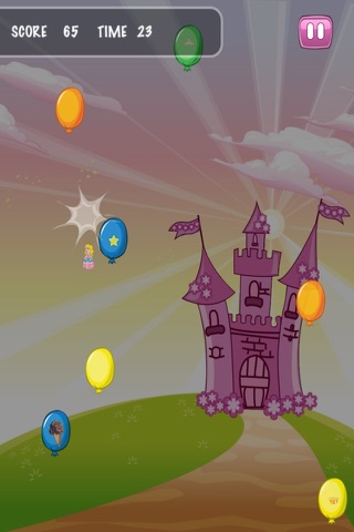 Princess Balloon Pop – Release the Castle Friends Free screenshot 4