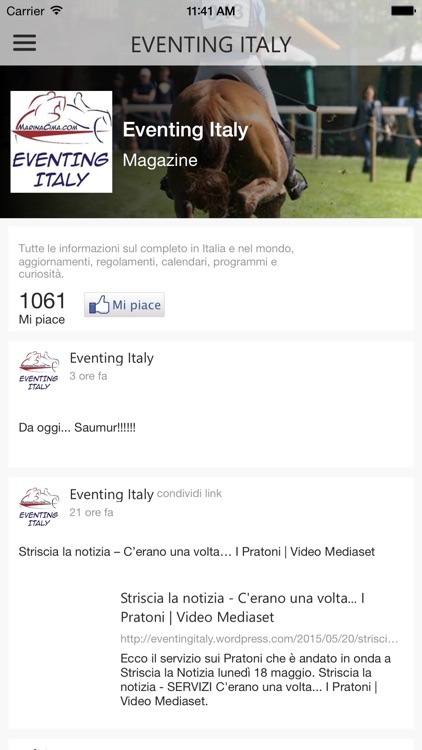 Eventing Italy