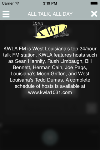 KWLA Radio screenshot 3