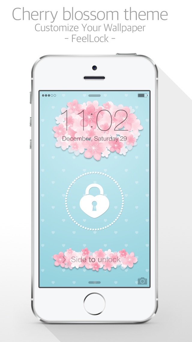 CherryLock : Cherry Blossom theme wallpapers ( for Lock screen ) Screenshot 1