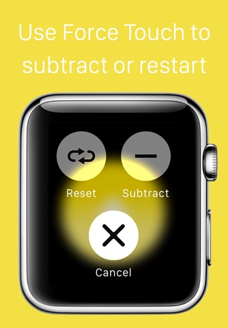 Plus+ — A simple tap counter for Apple Watch screenshot 3