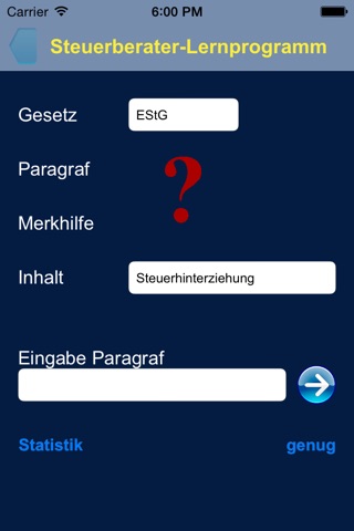 Steuerberater Lernprogramm screenshot 3