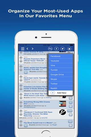 Social Media Browser screenshot 2