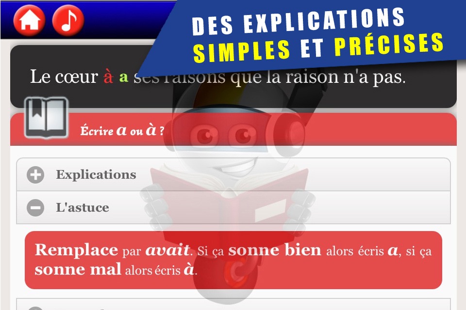 Orthographe - Francais CM1 & CM2 - ObjectifZeroFaute screenshot 3