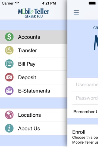 Gerber FCU screenshot 2