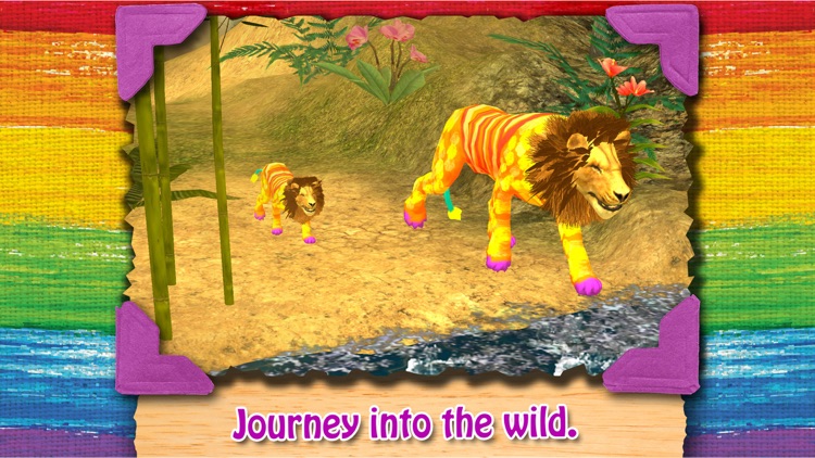 Paint My Zoo - Magic 3D Animal and Dinosaur Coloring screenshot-0