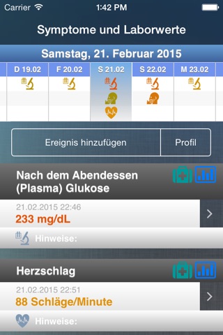 Symptom and Lab Value Manager and Tracker screenshot 4