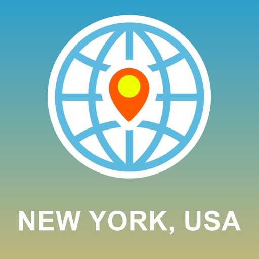 New York, USA Map - Offline Map, POI, GPS, Directions icon