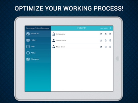 Massage Patient Manager GOLD screenshot 4