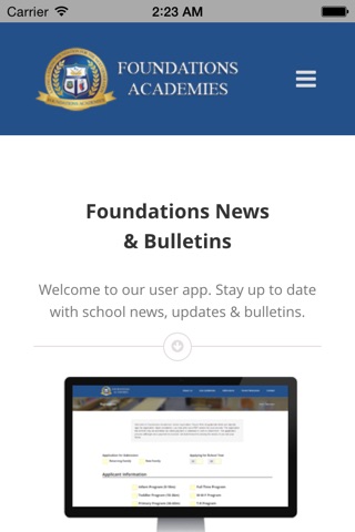 Foundations Academies screenshot 2
