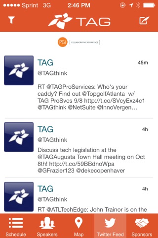 TAG Social Savvy Awards screenshot 4