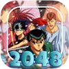 2048 Manga & Anime - “ Logic Characters Number Puzzle For YuYu Hakusho “