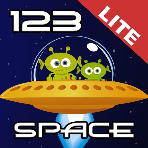 123 Space Math Lite Icon