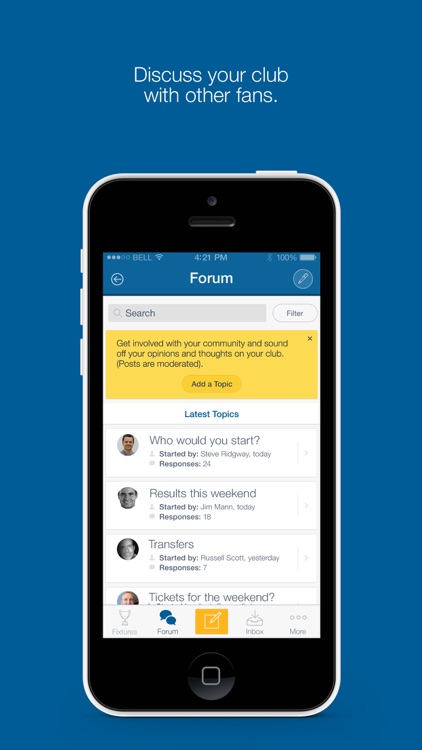 Fan App for Bristol Rovers FC