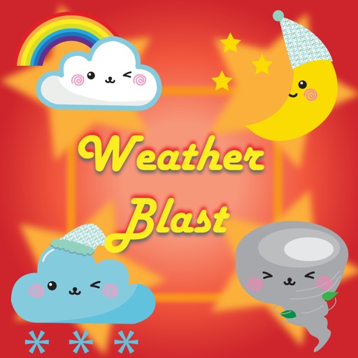 An After light of  Weather Blaze Blast - Swipe and match emotion of clouds to win the puzzle games free Icon