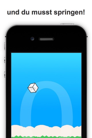 FlappyCube - Spring, wenn du kannst! screenshot 2