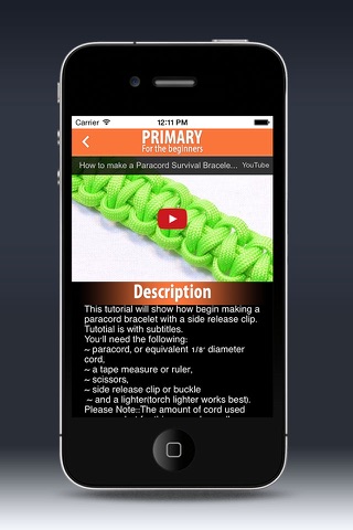 Complete Video Guide For Paracord Styling screenshot 4