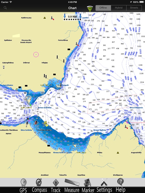 Aegean S. Nautical Charts Pro