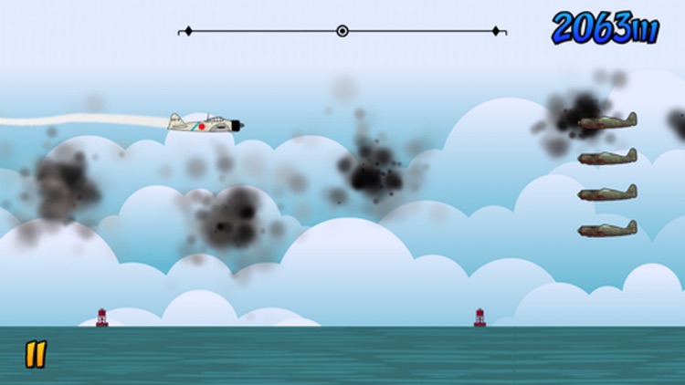 Kamikaze Special Attack Unit - Dive and Destroy Enemy Battleship screenshot-4