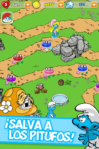 Smurfs Magic Match screenshot 3