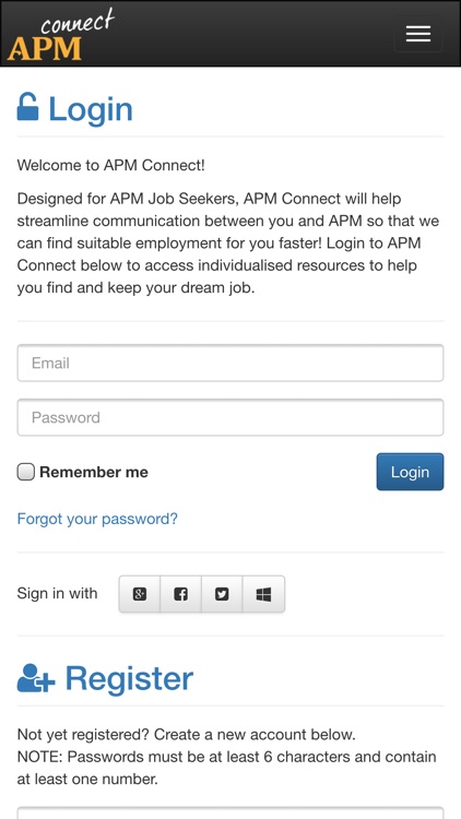 APM Connect by Advanced Personnel Management