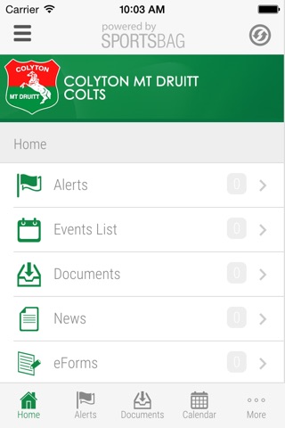 Colyton Mt Druitt Colts - Sportsbag screenshot 2