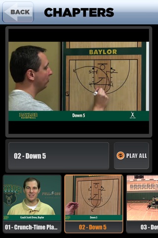 Baylor Bears Crunch Time Plays - With Coach Scott Drew - Full Court Basketball Training Instruction screenshot 3