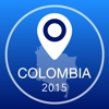 Colombia Offline Map + City Guide Navigator, Attractions and Transports