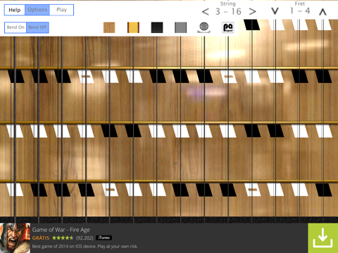 Mobile Harpejji free screenshot 3