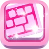 PinkKey: colorful pink predictive keyboard with autocorrect, autocomplete and prediction