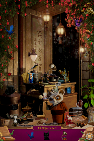 Hidden Objects Fairy Place & 3 puzzle games screenshot 3