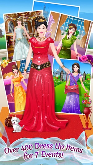 Princess Party Planner - Dress Up, Makeup & eCard Maker Game(圖1)-速報App