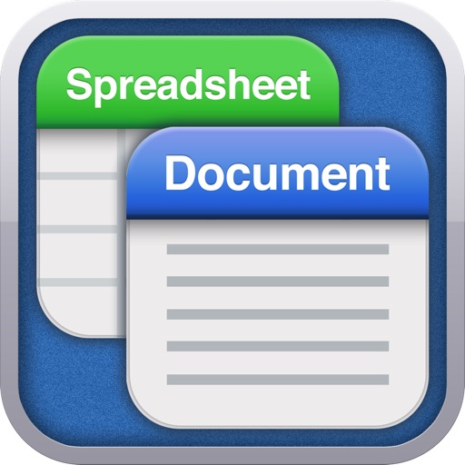 Office touch: word processor + spreadsheet file editor iOS App