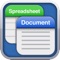 Office touch: word processor + spreadsheet file editor