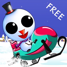 Iceberg the Cute Snow Man : The Fun Free Winter Race Game - Free Edition