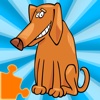 Puppy Jigsaw Puzzle - Preschool Learning Game for Kids and Toddlers