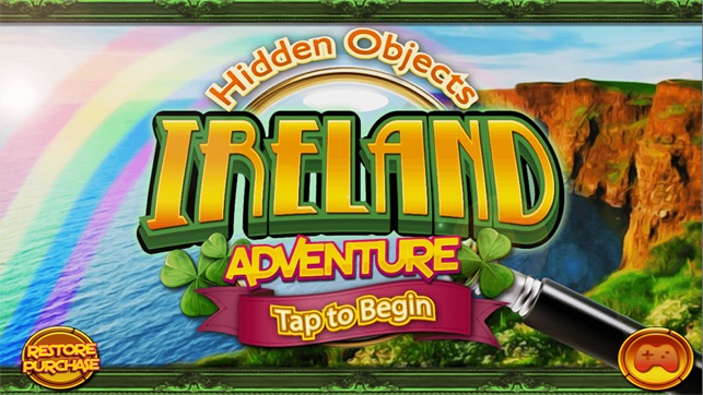 Adventure Ireland Find Objects - Hidden 