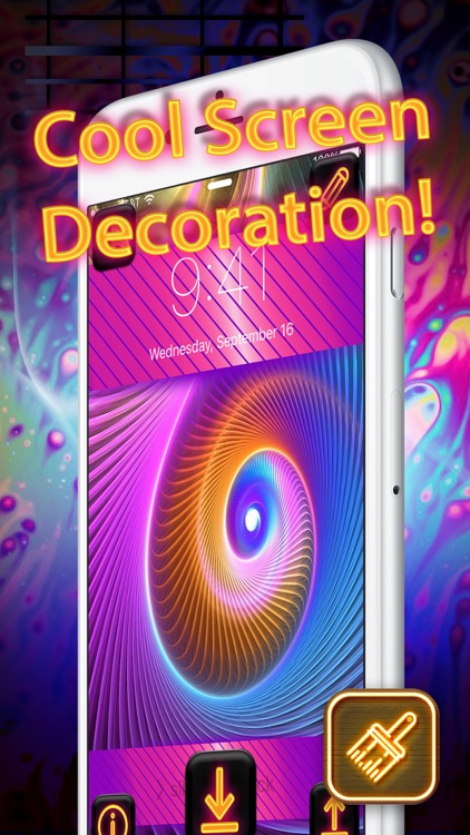 Cool Neon Wallpapers – Glowing and Sparkling Background.s for Retina Home Screen Free