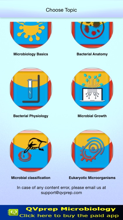 QVprep Lite Microbiology Tutor