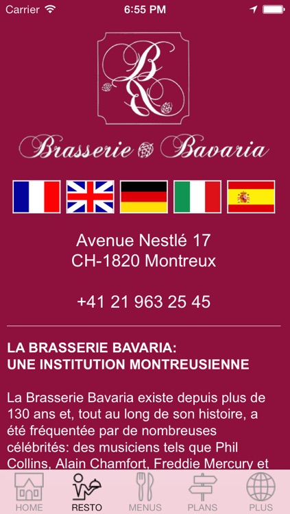 Brasserie Bavaria Montreux screenshot-4