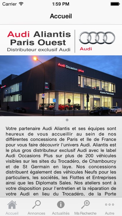 Audi Aliantis Paris Ouest