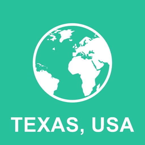 Texas, USA Offline Map : For Travel icon