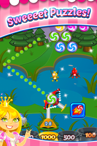 A Little Candy Princess Bubble Pop Pro screenshot 3
