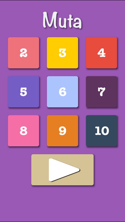 Muta - Multiplication Table Game screenshot-3