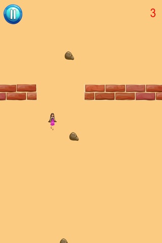 A Monster Fire Skull Survival Challenge -  Cute Mysterious Girl Jumping Game screenshot 4