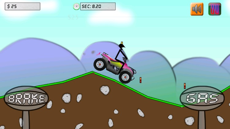 Stickman ATV Extreme racing screenshot-3