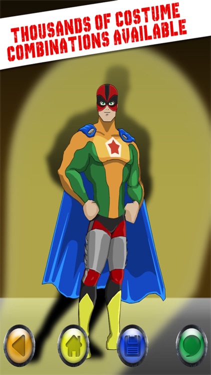 Create Your Own Super Hero Pro – Builder & Creator of Movie Costume for Man screenshot-4