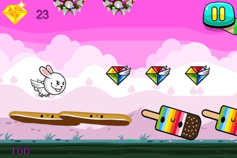 A Pet Super Bunny Rabbit Flies In An Epic Air Battle -Free screenshot 4