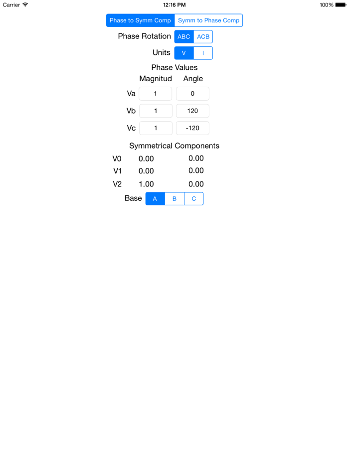Symmetrical Components